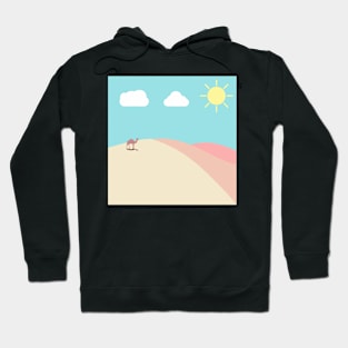 Desert pastel color Hoodie